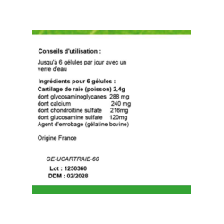 Cartilage de raie – 3 mois